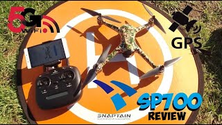 SNAPTAIN SP700 GPS DRONE FLIGHT REVIEW [upl. by Pan]