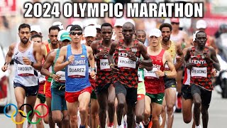 The 2024 Olympic Marathon  Eliud Kipchoge VS Kenenisa Bekele  Paris Olympics [upl. by Eelyac]