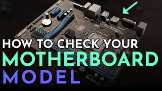 How To Check Motherboard Model  2 Methods for Windows 1087 [upl. by Arola]