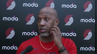 Chauncey Billups Media Availability  November 18 2024  Portland Trail Blazers [upl. by Onirotciv]