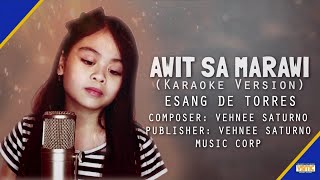 Esang De Torres  Awit Sa Marawi Official Instrumental [upl. by Aniuqaoj]