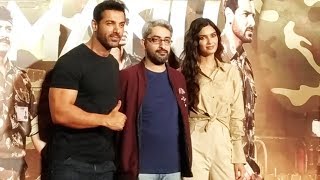 PARMANU The Story Of Pokhran TRAILER LAUNCH  John Abraham Diana Penty [upl. by Idnyc]