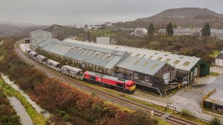 Little Treviscoe  Kernick China Clay facility Cornwall [upl. by Helas]