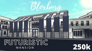 250k Bloxburg Futuristic Mansion House Tour  Roblox [upl. by Waers]