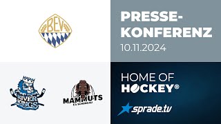 10112024  Pressekonferenz  HC Landsberg Riverkings vs Schongau Mammuts [upl. by Astraea255]