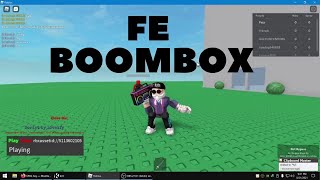 FE Boombox Roblox Script 2021 [upl. by Braynard]