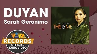 Duyan  Sarah Geronimo Official Lyric Video [upl. by Zirtaeb]