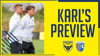 Karl Robinson previews Gillingham at home [upl. by Maharg540]