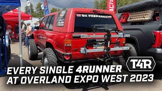 Every 4Runner At Overland Expo West 2023 [upl. by Ming]