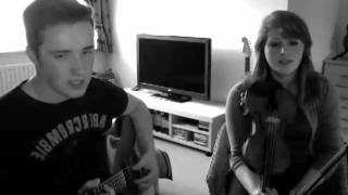 Old Pine  Ben Howard cover mk2 by Max Norman and Lucy Robinson with violin [upl. by Nohj735]