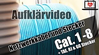 Netzwerk Kabel und Stecker  warum nutzt kaum wer Cat 7 [upl. by Einial]