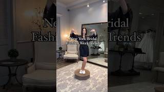 New York Bridal Fashion Week Trends in Leah Da Gloria [upl. by Polivy]