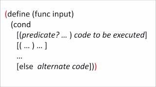 Syntax Series cond [upl. by Stafford]