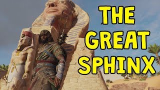 The Great Sphinx Assassins Creed Origins [upl. by Novoj]