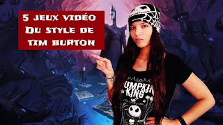 5 JEUX VIDÉO STYLE TIM BURTON [upl. by Addison]