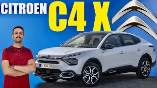 YENİ CITROEN C4 X 2023  TÜM DETAYLAR  15 BlueHDi  HEM SEDAN HEM HB TAM BİR AİLE OTOMOBİLİ [upl. by Xenia553]