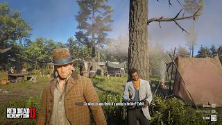 Lenny Asks Arthur About Tahiti  RDR2 [upl. by Camroc]