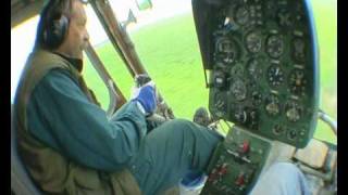 Repce deszikkálás Gerjenben  Desiccating rapefield at Gerjen  cockpit view [upl. by Lindi]