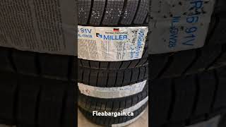 20555R16 Miller Snow Tires fleabargainca [upl. by Purpura]