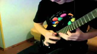 Obscura  Anticosmic Overload solo cover [upl. by Stilwell]