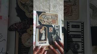 quotElegant moments preservedquot🩶🐾🖤 scrapbook shortvideo shots scrapbooking journaling diy unique [upl. by Corsiglia]