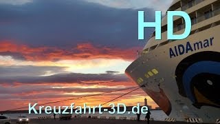 AIDA Reisebericht Mittelmeer Kreuzfahrt  Tag 4  Livorno mit AIDAmar HD  2D [upl. by Manon638]