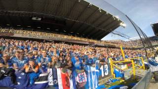 Club Brugge Kv  Standard De Liège North Fanatics 05102014 [upl. by Eiddet]