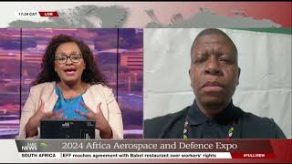 2024 Africa Aerospace and Defence Expo Kholisile Khumalo [upl. by Barnabas]