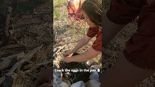 How to Cook a Cowboy Campfire Breakfast over an Open Fire  Rustic Skills [upl. by Aila]