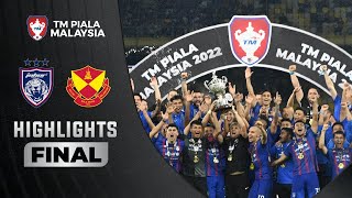 Johor Darul Tazim 21 Selangor FC  TM Piala Malaysia 2022 Highlights [upl. by Alisen825]