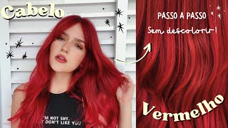 Como pintar o cabelo de vermelho  conversa sobre corte químico e outros assuntos [upl. by Eilloh566]