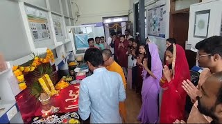 NIPER HYDERABAD CELEBRATES DURGA PUJA  MEDICAL DEVICES DEPARTMENT [upl. by Balthazar]