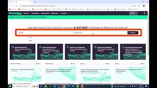 How to Use MarketLine Advantage for Company Information [upl. by Arihppas421]