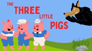 The Three Little Pigs  Moral story for Kids  Lulu Kids Channel [upl. by Romonda]