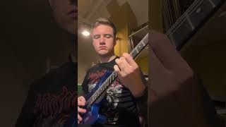 Full video in description  Angel of Death SLAYER metalguitar slayer guitar metalguitarcover [upl. by Kingsley]