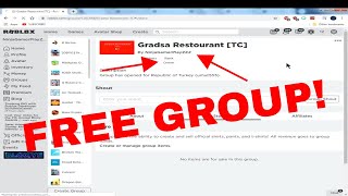 How To Get Free Unowned Roblox Groups For FreeGiveaway read description [upl. by Retswerb]