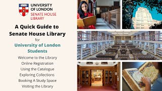 Virtual Induction to Senate House Library University of London Students [upl. by Audre]