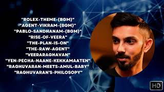 Anirudh Marana Mass Tamil Nonstop BGMs  Instrumental and BGM scores  High Quality Audio  Jukebox [upl. by Rimaj]