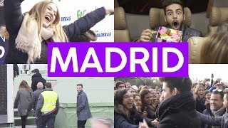 FIRMA DE DISCOS en MADRID con AMAIA AGONEY MIREYA y ROI  OT 2017 [upl. by Dace587]