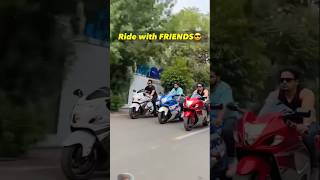 Rider with Friends and Best Friend😉 automobile rider farazstuntrider bike superbikeshayabusa [upl. by Ahsyat]