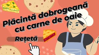 Plăcintă dobrogeană cu carne de oaie  rețetă [upl. by Auhsaj185]