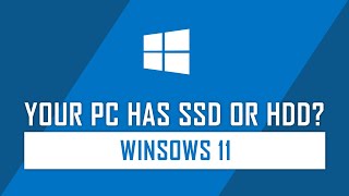 How to Check your Computer has SSD or HDD Drives [upl. by Robertson818]