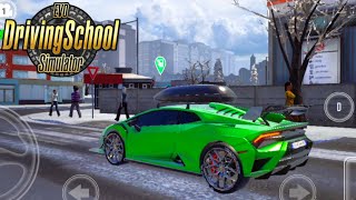 Driving School Simulator Evo  Lamborghini Huracan  Gameplay [upl. by Ihtak641]