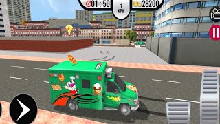 Pizza Delivery Van Driver Game  Android Gameplay  Car Simulator Ultimate Part6  SKY Gameplay [upl. by Nosyarg]