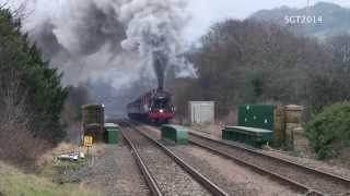 45699 Galatea Blasts up Wilpshire on a loaded test run 29114 [upl. by Etnovahs]