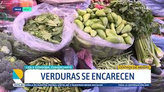 Suben precios del tomate la vainita la alverja en mercados de Cochabamba [upl. by Chemar]