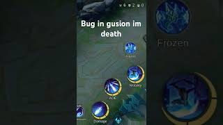 Im death bug in gusion [upl. by Eesyak27]