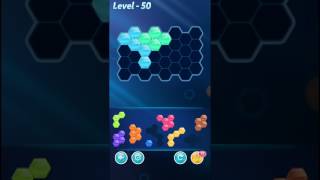 Block Hexa Puzzle Expert Level 50 Walkthrough [upl. by Copp]