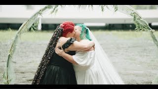 Camp River Ranch Wedding Video  Lauren amp Calamity [upl. by Hakvir302]