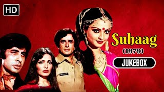 Suhaag 1979  All Songs Jukebox  Amitabh Bachchan  Shashi Kapoor  Rekha  Retro Evergreen Hits [upl. by Swinton]